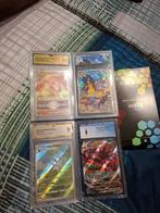 Pokémon - 4 Graded card - Charizard, Eternatus - Sylveon -, Nieuw