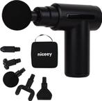 2dekans | Niceey Massage Gun Mini - Krachtig - Draadloos - 5, Ophalen of Verzenden, Zo goed als nieuw