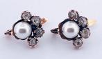Zonder Minimumprijs - Oorbellen - 9 kt. Geel goud Diamant, Sieraden, Tassen en Uiterlijk, Oorbellen, Nieuw