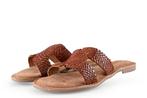 Lazamani Slippers in maat 41 Cognac | 10% extra korting, Kleding | Dames, Schoenen, Slippers, Overige kleuren, Verzenden, Lazamani