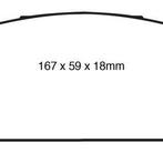 EBC 10+ Lexus RX350 3.5 (Japan) Greenstuff Front Brake Pads, Auto-onderdelen, Ophalen of Verzenden, Nieuw