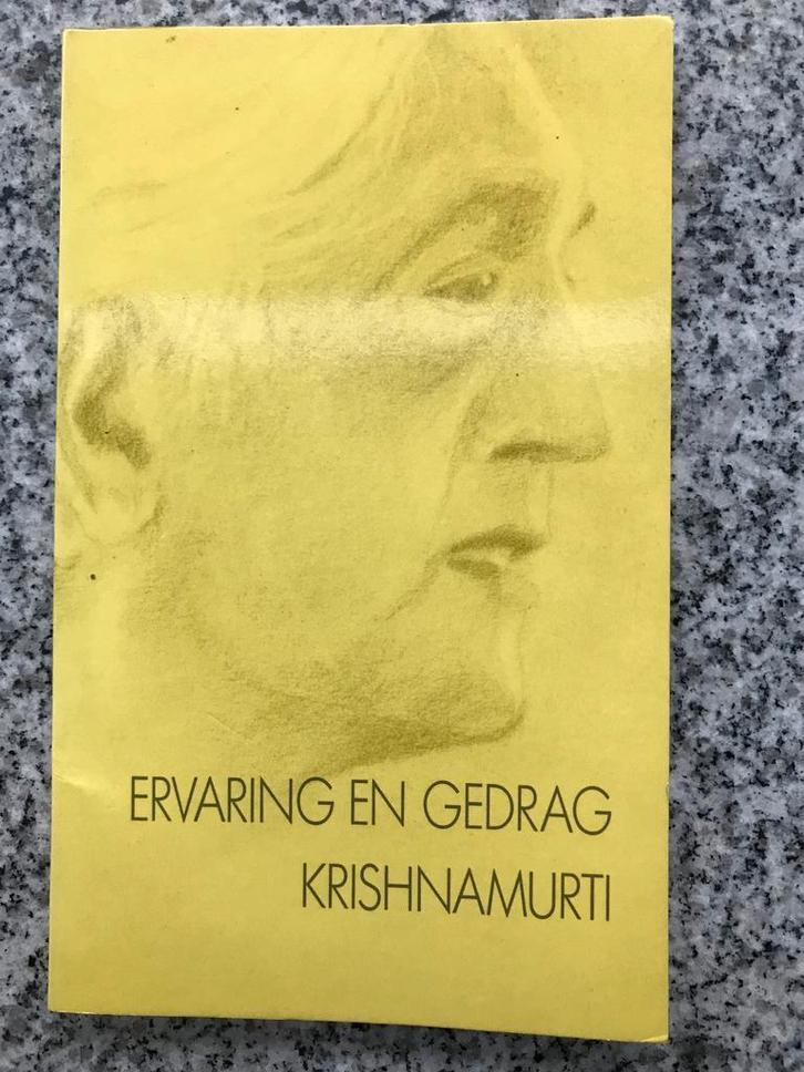 Ervaring en gedrag (Krishnamurti), Boeken, Filosofie, Wijsbegeerte of Ethiek, Gelezen, Verzenden
