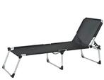Siena Garden Ligbed met drie poten Alu-XXL 206x69,5x95 cm, Tuin en Terras, Ophalen of Verzenden, Nieuw