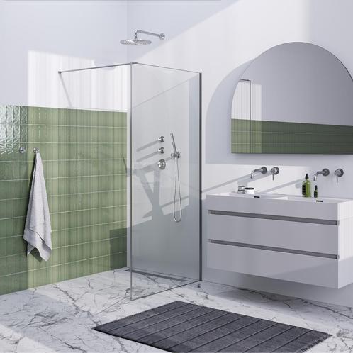 Inloopdouche Brauer Frame Set 1 Helder Glas 100x200 Met, Doe-het-zelf en Verbouw, Sanitair, Douche, Nieuw, Ophalen of Verzenden