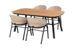 Hartman Tubb verstelbare tuinset 185x100 cm. (5-delig) -, Verzenden, Nieuw, Hout, Tuinset