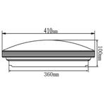 LED Plafondlamp - Badkamerlamp - Trion Apity - Opbouw Rond, Huis en Inrichting, Lampen | Plafondlampen, Ophalen of Verzenden, Nieuw