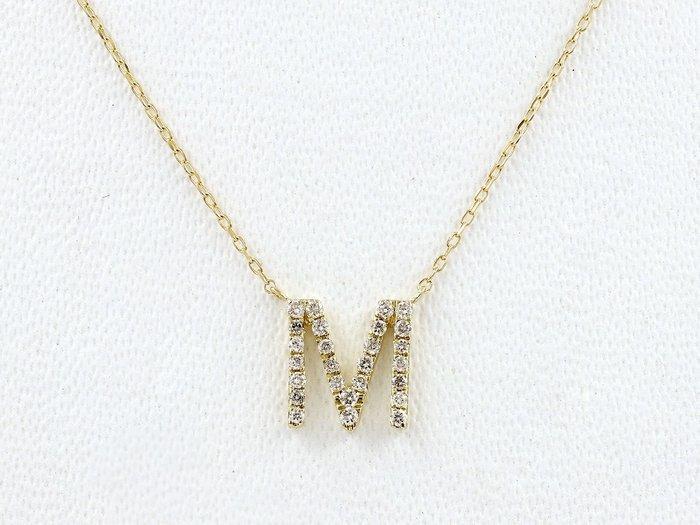 Zonder minimumprijs - Ketting met hanger - 14 karaat Geel, Sieraden, Tassen en Uiterlijk, Antieke sieraden