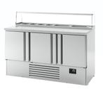 GGM Gastro | Saladette Premium PLUS - 1460mm - 3 deuren - |, Verzenden, Nieuw in verpakking