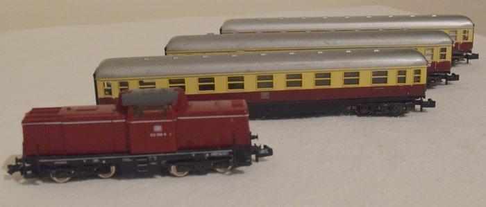 Fleischmann, Trix N - Modeltrein personenwagonset (4) - Set, Hobby en Vrije tijd, Modeltreinen | N-Spoor