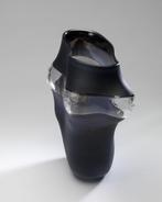 Bibi Smit - sculptuur, Black Torso - 26 cm - Geblazen glas