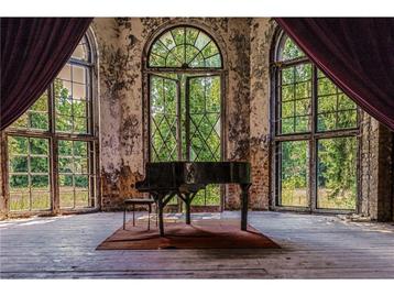 Glasschilderij Piano | S940 beschikbaar voor biedingen