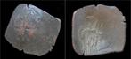 1195-1203ad Byzantine Isaac Ii Angelus billon aspron trachy, Verzenden