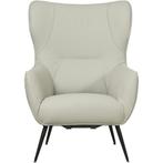 Leren fauteuil Flair - Toledo Perle (lichtgrijs), Huis en Inrichting, Fauteuils, Eigentijds, Modern, Retro, Romantisch, Nieuw