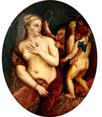 École européenne (XIX), Daprès le Titien - La Venus del, Antiek en Kunst, Kunst | Schilderijen | Klassiek