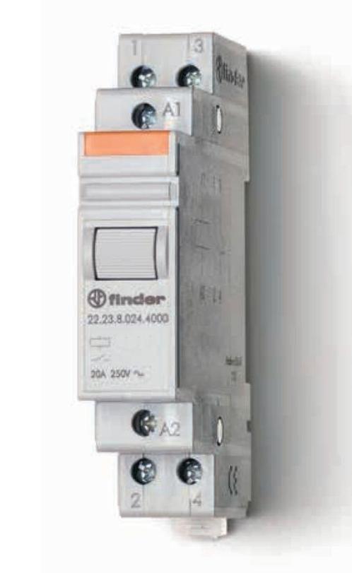 Finder Serie 22 | Vermogensrelais | wissel |22.23.8.230...., Doe-het-zelf en Verbouw, Elektra en Kabels