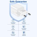 Adapter - 2 stuks - Dual USB – Compact en snel Opladen, Verzenden, Nieuw