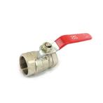 1 1/2 Messing kogelkraan 2x binnendraad, Watersport en Boten, Ophalen of Verzenden, Nieuw