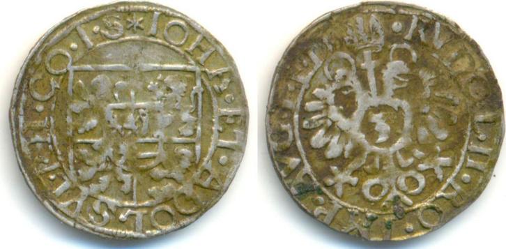 3 Kreuzer Alsenz o J Salm Grumbach: Johann en Adolf, 1606..., Postzegels en Munten, Munten | Europa | Niet-Euromunten, Verzenden