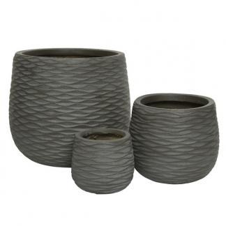 Bloempot | Decoris | Ø 42.5 centimeter | 3 stuks, Tuin en Terras, Bloempotten, Nieuw, Verzenden