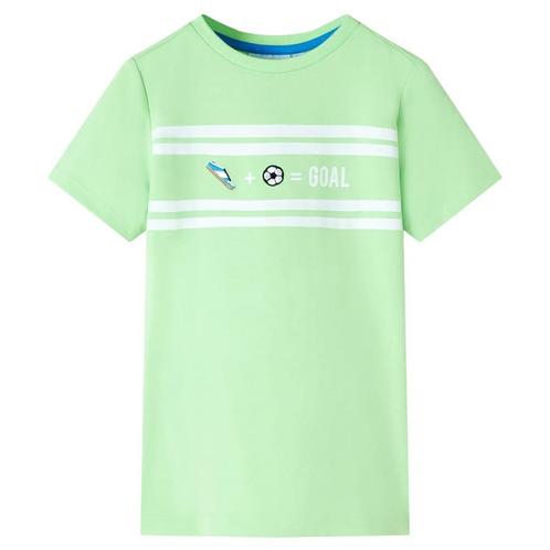 vidaXL Kindershirt 116 neongroen, Kinderen en Baby's, Kinderkleding | Overige, Nieuw, Verzenden