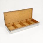 Johann Franz Kaartspeldoos / Bridge - Doos - .925 zilver, Antiek en Kunst