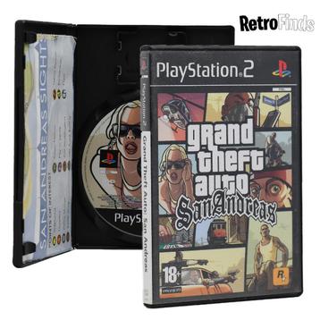 Grand Theft Auto San Andreas (GTA) PS2 (Playstation 2, PAL,