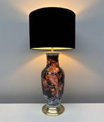 Tafellamp - Messing, Porselein