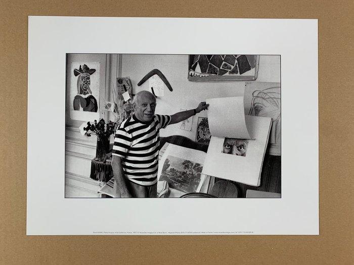 René Burri - Pablo Picasso, Villa Californie, France, 1957 -, Antiek en Kunst, Kunst | Tekeningen en Foto's