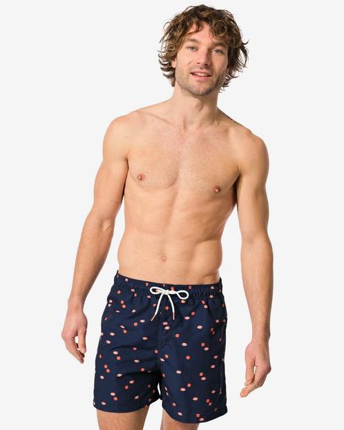 HEMA Herenzwembroek vissen blauw, Kleding | Heren, Overige Herenkleding, Nieuw, Verzenden