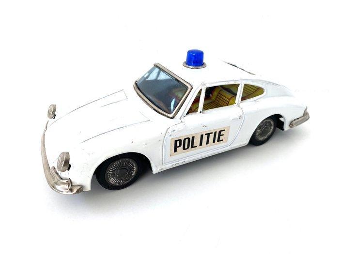 Yone - Blikken speelgoed - Yone Porsche Politie Car, Unboxed, Antiek en Kunst, Antiek | Speelgoed
