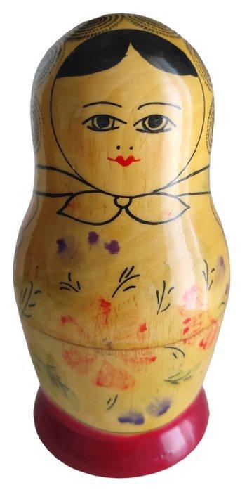 MATRIOSKA - Beeldje - Matrioshka Semenovaskaja Classica -, Antiek en Kunst, Antiek | Speelgoed