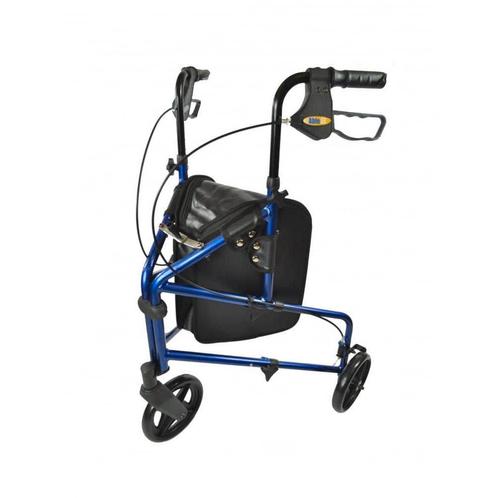 Aluminium 3-wiel driewiel rollator, Diversen, Loopkrukken, Nieuw, Ophalen of Verzenden