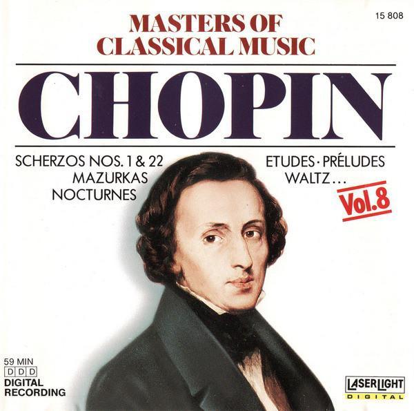 Frédéric Chopin - Masters Of Classical Music, Vol.8: Chopin, Cd's en Dvd's, Cd's | Pop, Gebruikt, Ophalen of Verzenden