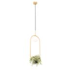 Art deco hanglamp goud met wit glas - Isabella, Huis en Inrichting, Lampen | Hanglampen, Nieuw, Overige materialen, Art Deco, 75 cm of meer