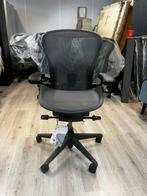 Herman Miller Aeron Remastered - Nieuw - Posturefit, Verzenden, Zwart, Nieuw, Bureaustoel