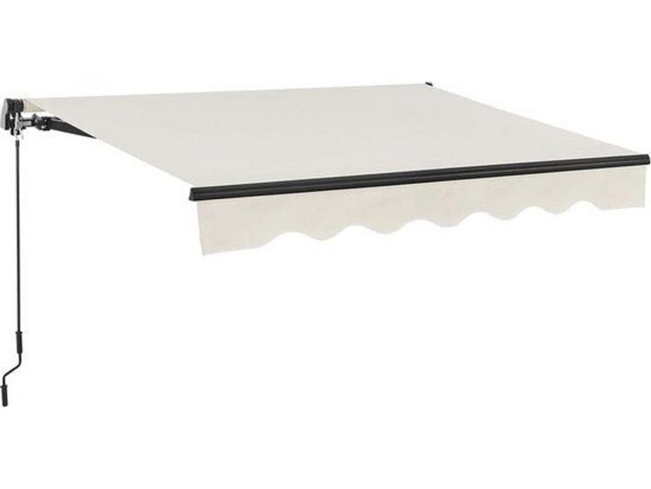 Zonnescherm / Luifel - 300 x 250 cm - Beige - Incl., Huis en Inrichting, Woonaccessoires | Overige, Nieuw, Verzenden