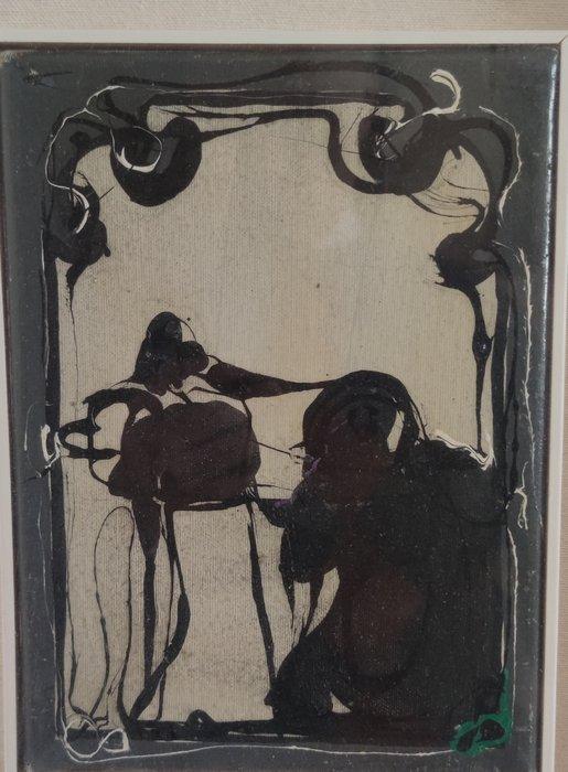 Antonio Sabatelli (1922-2002) - Pittura astratta, Antiek en Kunst, Kunst | Schilderijen | Modern