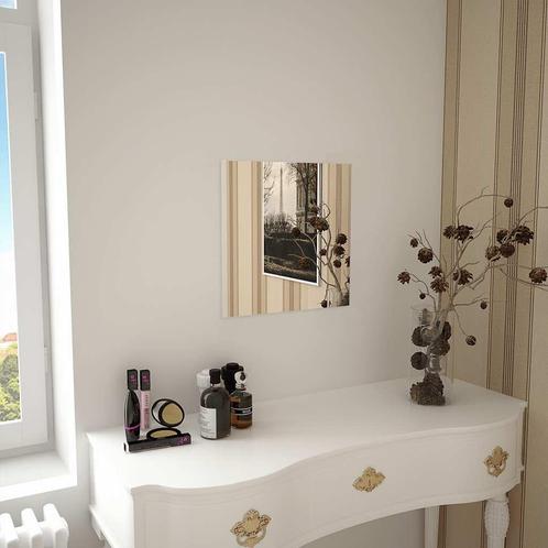 vidaXL Wandspiegel vierkant 40x40 cm glas, Huis en Inrichting, Woonaccessoires | Spiegels, Nieuw, Verzenden