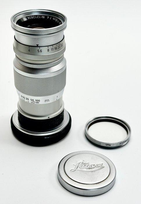 Leica Elmar f=9cm 1:4 Nr.1212826 Telelens, Verzamelen, Fotografica en Filmapparatuur