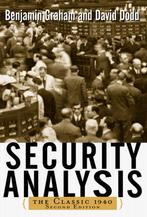 Boek Security Analysis 9780071412285, Verzenden, Zo goed als nieuw