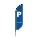 Proflag Beachflag Convex S-60 x 240 cm - Parkeren - Combi 1, Diversen, Ophalen of Verzenden, Nieuw