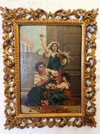 Scuola italiana (XIX-XX) - Venditrici di fiori - NO RESERVE