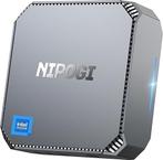 NiPoGi Mini PC 16GB RAM, 12th Gen Intel Alder Lake-N100 (tot, Computers en Software, Desktop Pc's, Ophalen of Verzenden, Nieuw