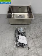 RVS Asil Inbouw Wasbak 45 x 40 x 18,5 cm Horeca, Ophalen of Verzenden, Nieuw in verpakking