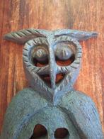 sculptuur, Happy Uil - 59 cm - Klei - 1970
