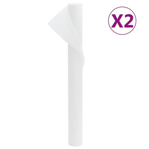 vidaXL Vliesdoek voor planten 2 rollen 70 g/m² 10x1,6 m, Tuin en Terras, Overige Tuin en Terras, Nieuw, Verzenden