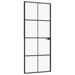 Luxe Binnendeur Glas/Alu 83x201,5cm | Tweedekansje, Doe-het-zelf en Verbouw, Deuren en Horren, 80 tot 100 cm, Binnendeur, Nieuw