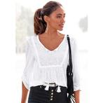 Buffalo Strandshirt met borduursel en kwastjes, tuniek,, Kleding | Dames, Verzenden, Nieuw
