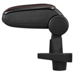 Armsteun-Renault Clio IV-X98-kunstleer-zwart+rood stiksel, Verzenden, Nieuw