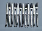 Laguiole - 6x Forks and 6x Knives - completely stainless